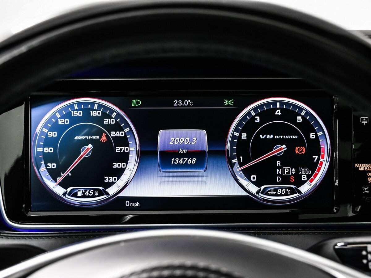 Купить Mercedes-Benz S-Класс AMG 63 AMG Long, 2016, 134 767 км, фото №10